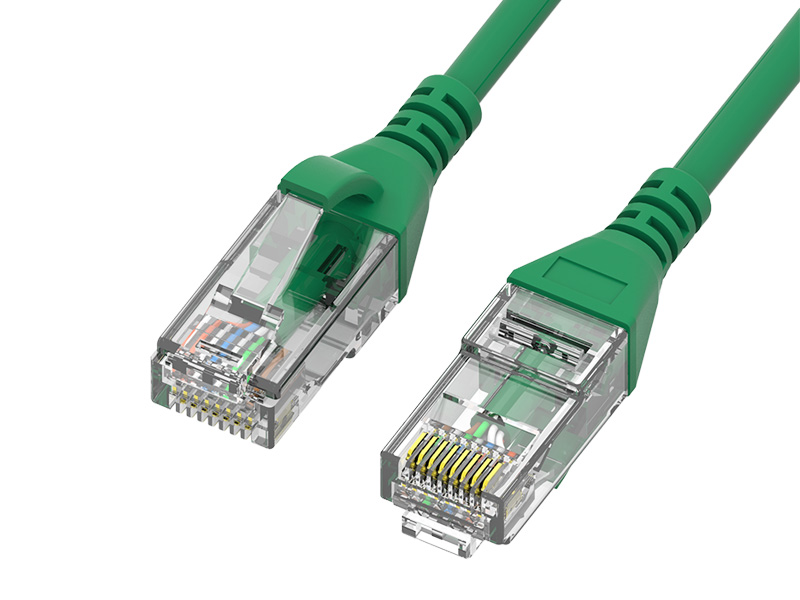 シールドなし 28AWG CAT.6 U/UTP ESG パッチ コード