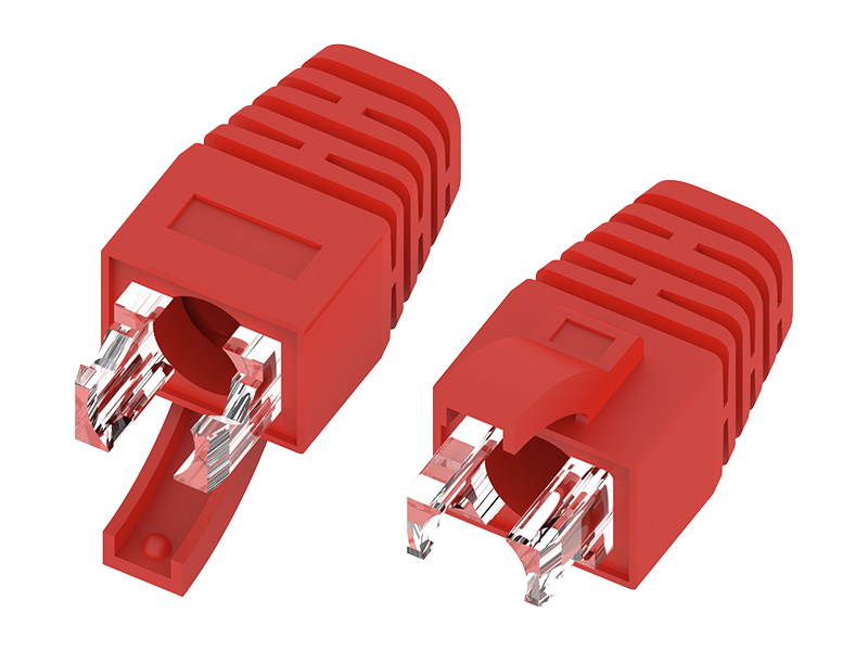 02-107-032 PC+PVC RJ45 ストレインリリーフ